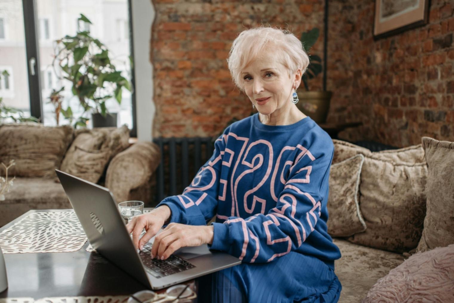 Widok ekranu podczas interaktywnej sesji edukacyjnej online